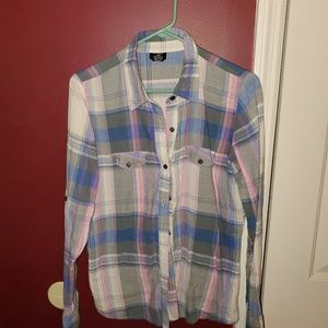 Rue 21 plaid button shirt